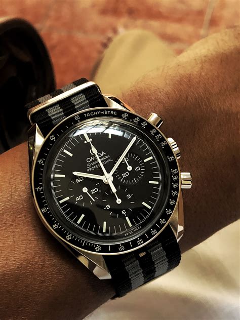 nato omega speedmaster|omega NATO strap for sale.